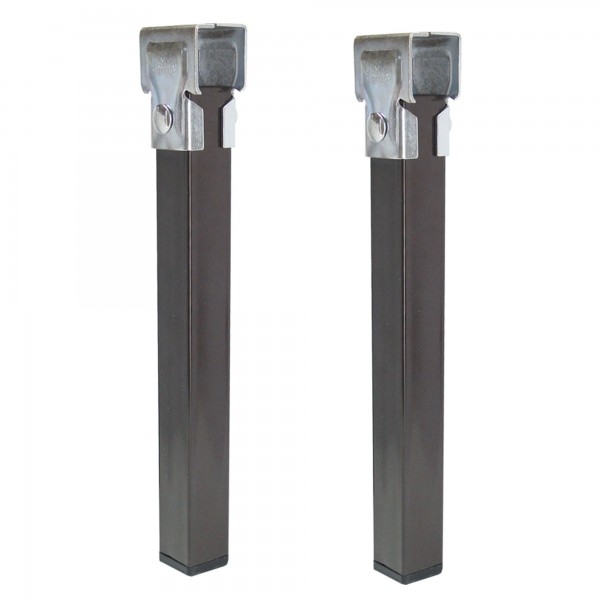 Pata somier 35x35mm. negra a-35 cm. 4u.