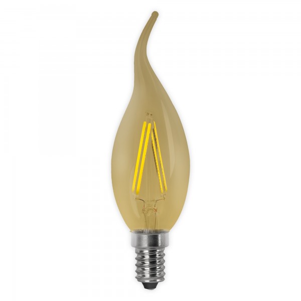 Bomb.led filam.vintage vela flam.e14 4w. (caja de 10 unidades)