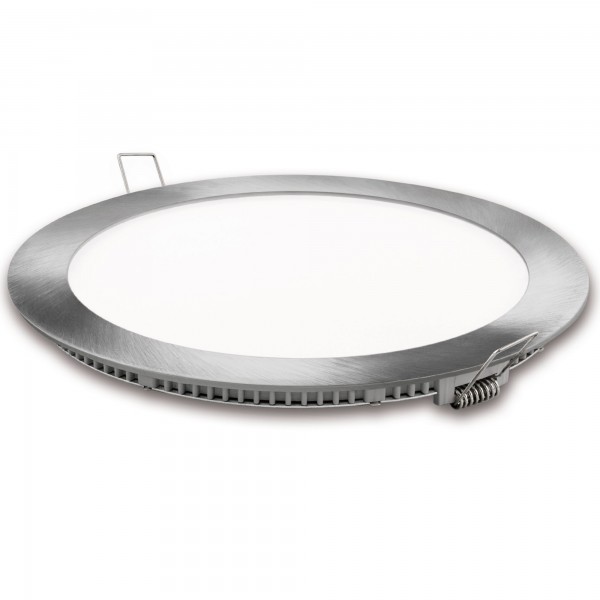 Downlight led corte 185mm.gris 18w.neu