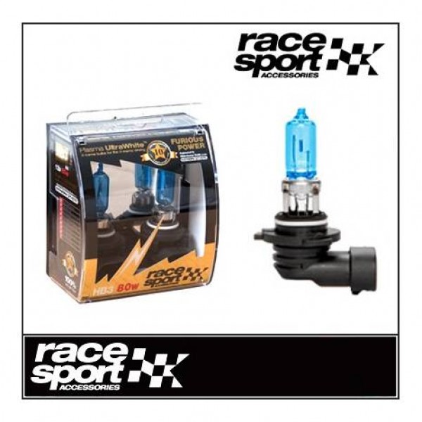 Bombilla hb3 9005 80w "10 aniversario" white par