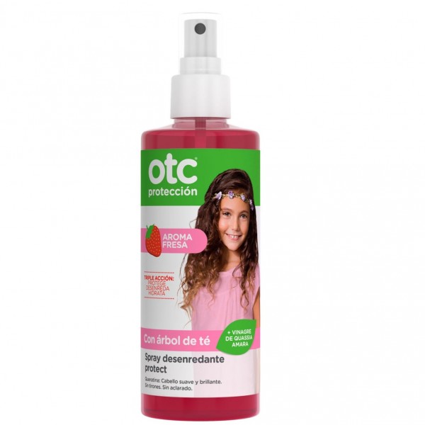 OTC Antipiojos Protect Spray Desenredante Fresa 250 ml