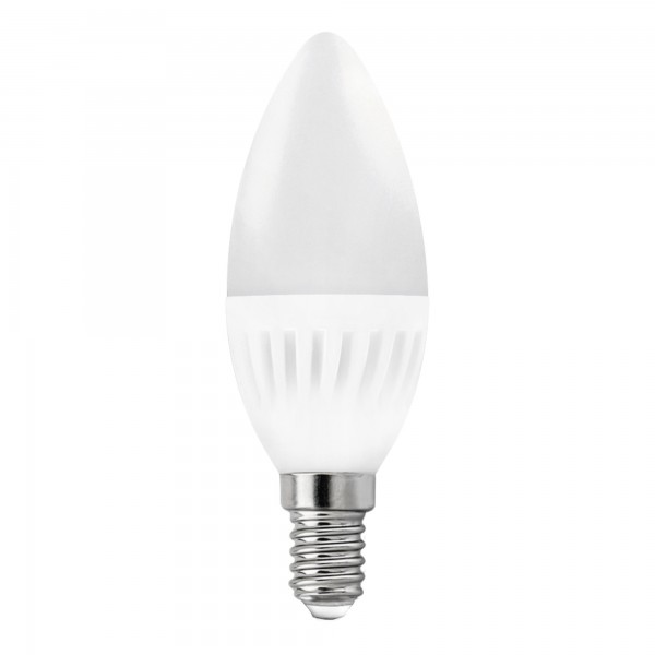 Bomb.led vela ceramica e14 10w.calida (caja de 10 unidades)