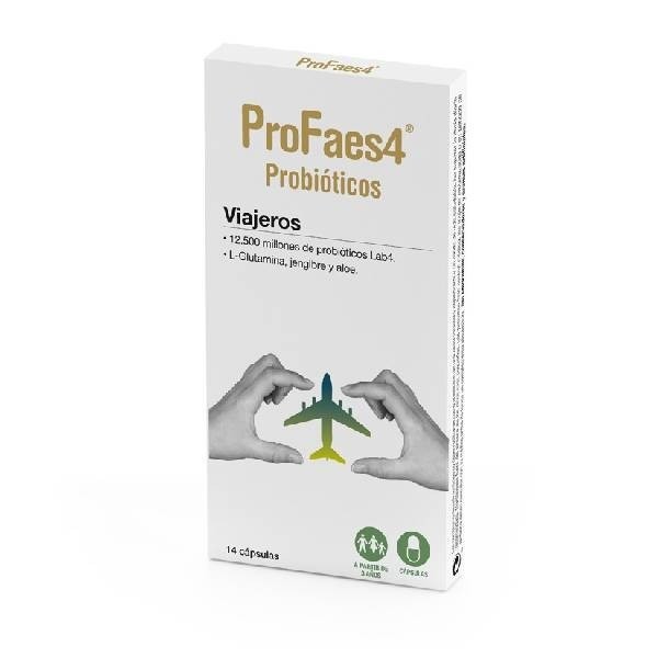 ProFaes4 Viajeros Probiótico 14 Cápsulas