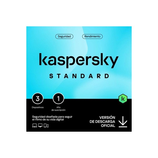 Kaspersky standard 3l/1a esd