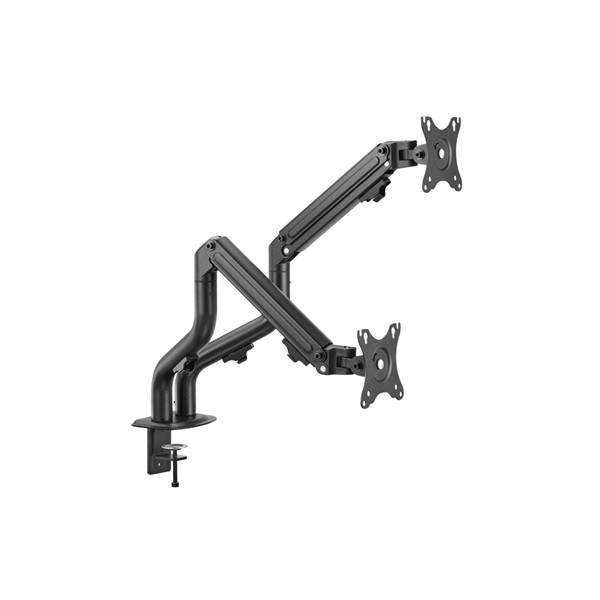 Iggual spmp02 soporte pinza 2 monitores 17"-32"pro