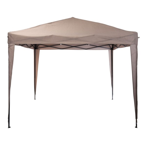 Carpa plegable color gris 3 x 3 x 2,45 m