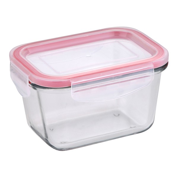Fiambrera hermética cristal toledo 450 ml (pack 2 unidades)