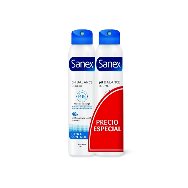 Sanex desodorante Extra Control pH Balance 200ml + 200ml