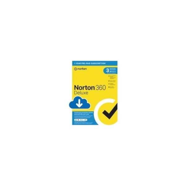 Norton 360 deluxe 25gb es 1u 3l/1a esd