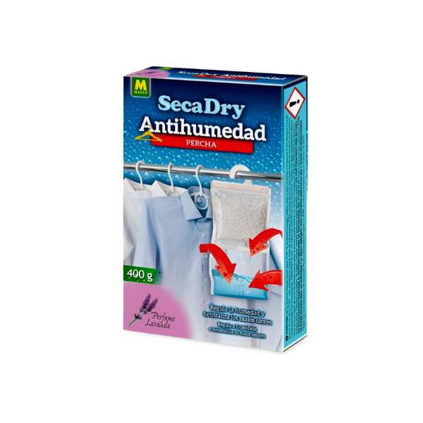 Percha antihumedad secadry, 400 g (pack 2 unidades)