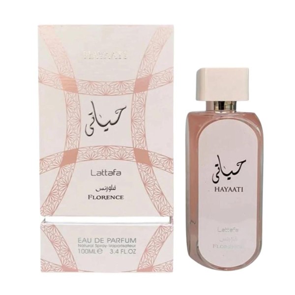 Lattafa hayaati florence eau de parfum 100ml vaporizador