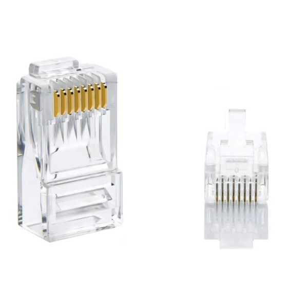 Ewent conector modular cat 6 u/utp, 100pcs