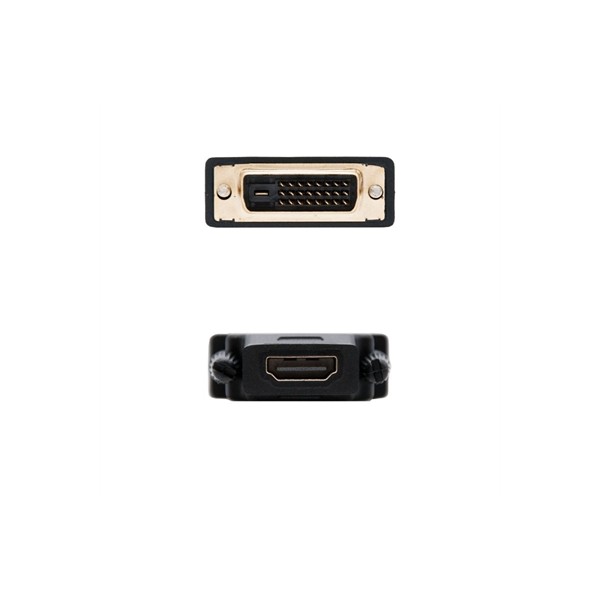 Nanocable conversor dvi-d macho/hdmi hembra