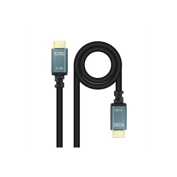 Nanocable cable hdmi 2.1 iris 8k m-m 10 metros