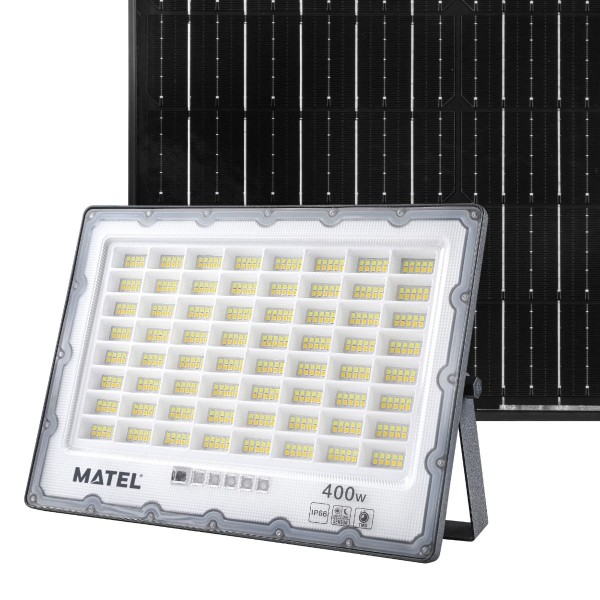 Proyector led solar ip65 gris 400w.cct