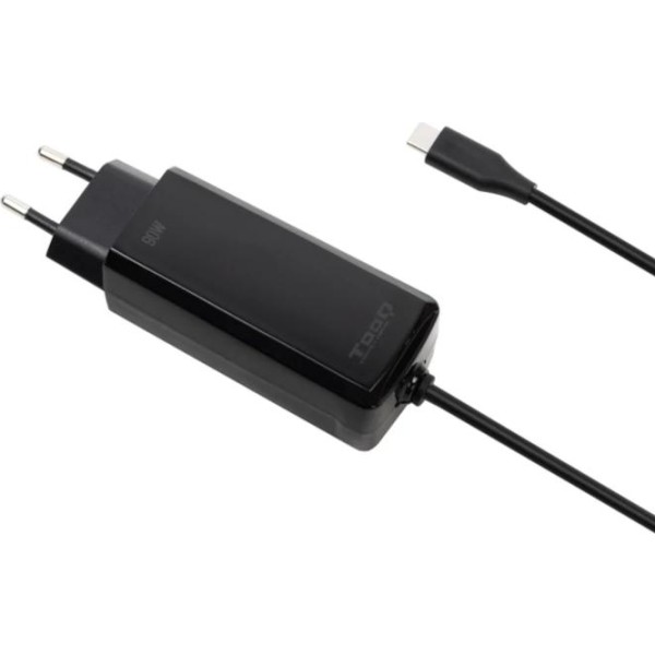 Tooq cargador portátil gan usb-c pd 90w cúbico