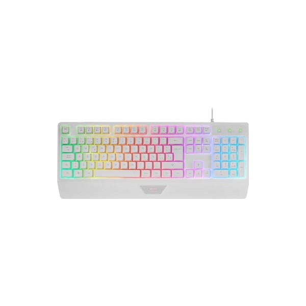 Mars gaming teclado mk124 blanco
