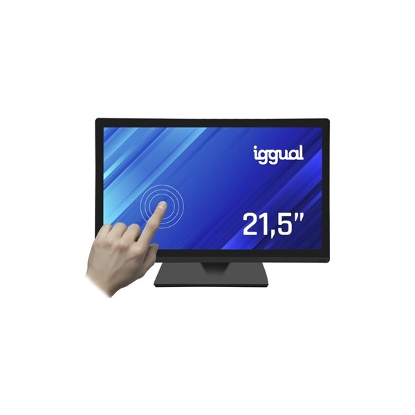 Iggual monitor táctil capacitivo 21,5" 16:9 fhd