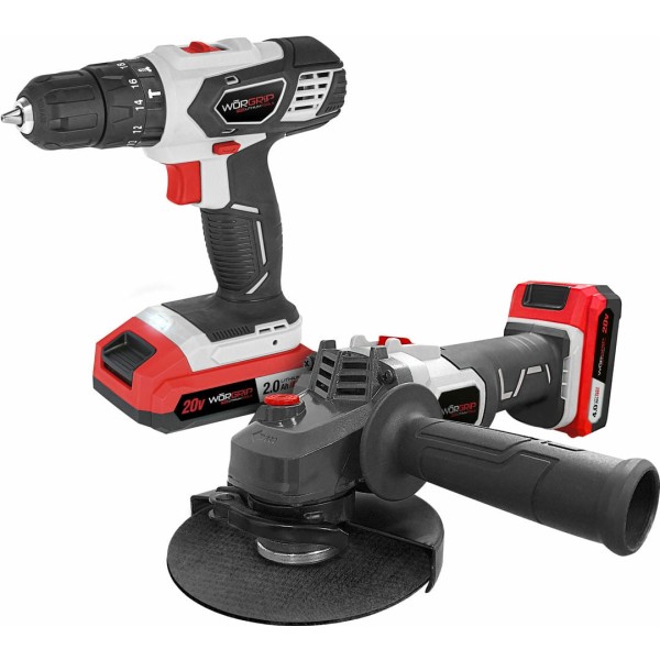 Kit talad/amolad. 115/125 worgrip 2bater