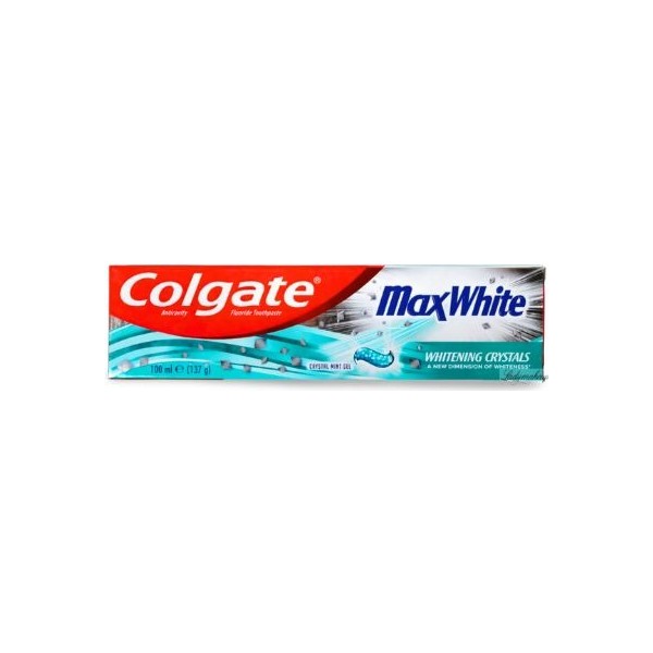 Colgate dentífrico MaxWhite crystal mint gel 100ml
