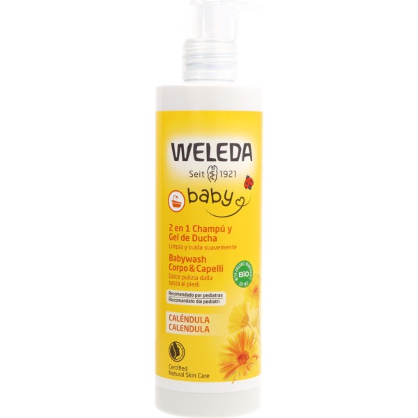 Weleda Baby Champú y Gel de Ducha de Caléndula 400ml