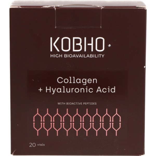 Kobho Collagen + Hyaluronic Acid Liquido 20 Viales 25 ml