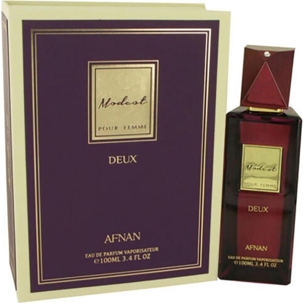 Afnan modest deux eau de parfum 100ml vaporizador