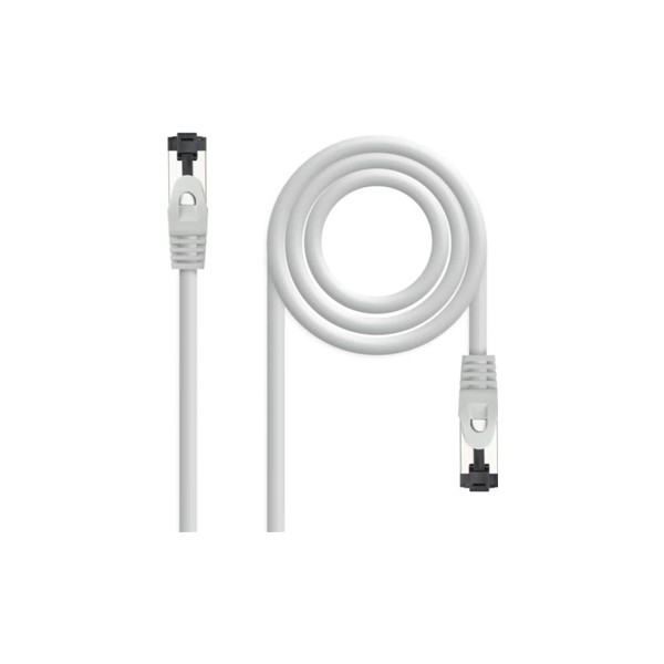 Nanocable cable red cat. 8.1 2ghz sstp blanco 30cm