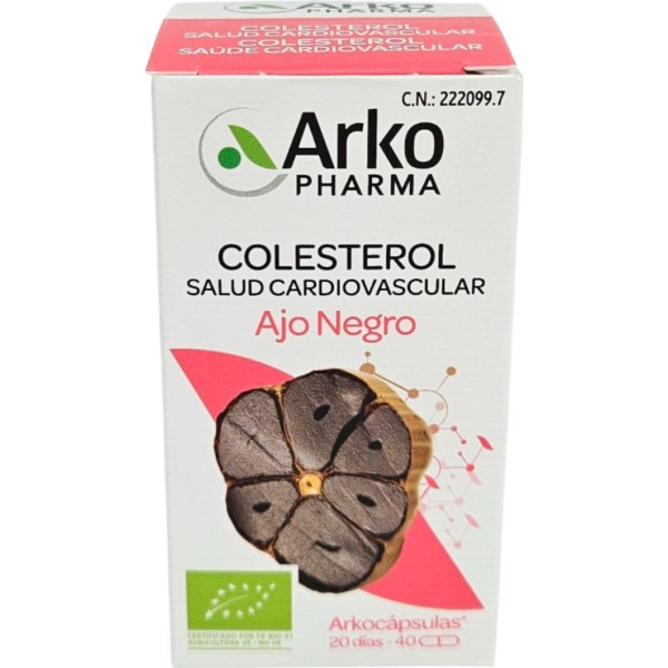 Arkocápsulas Ajo Negro Bio 40 Cápsulas