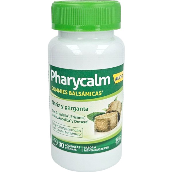Pharycalm Gummies Balsamicas 30 Unidades Sabor Menta Eucalipto
