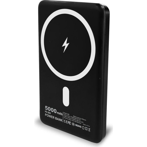 Powerbank tipo-c inalamb.magnet.5000mah.