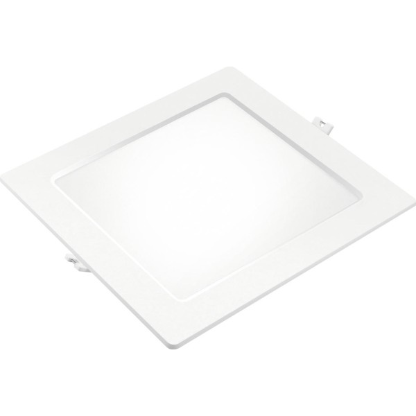 Downlight led pc cuadrado blan.18w.cct